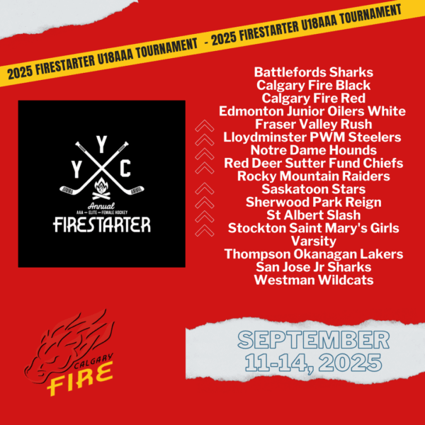 2025 Firestarter U18AAA Teams