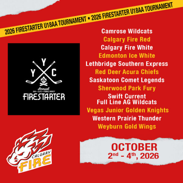 2026 Firestarter U18AA Teams